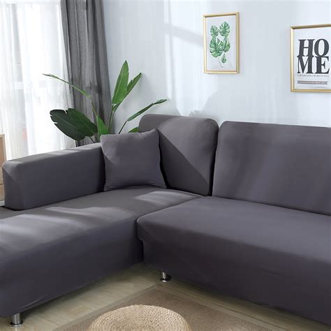 Popular Double Corner Sofa Cover For Living Room