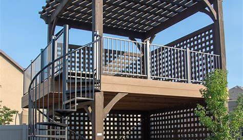 Double Height Pergola This Is Really Two s Joined. The Shorter