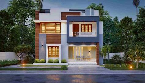 Double House Front View Model Design Pictures 44 R Hajvery Homes Lahore Exterior, Modern