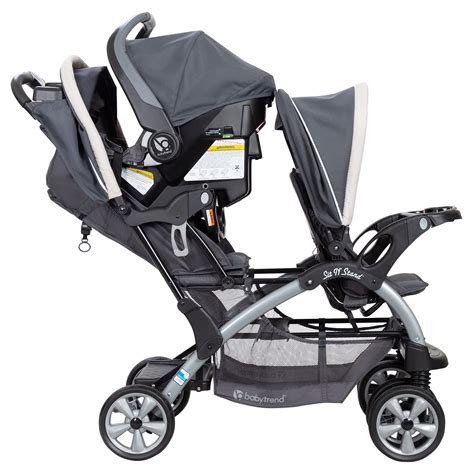 baby strollers for two Sit 'N Stand Ultra Double Stroller children up