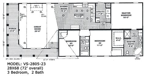 Top Photo of 4 Bedroom Mobile Home Floor Plans Kristen Crivello Journal