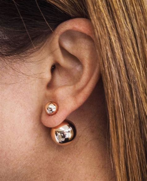 Double Ball Earrings