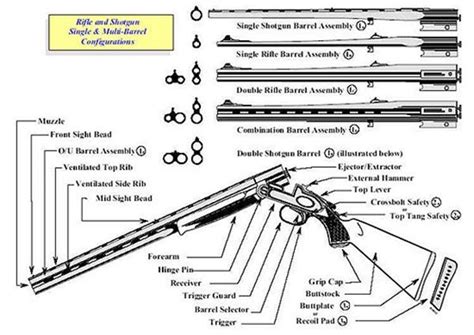 Double Barrel Shotgun Parts Diagram