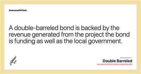 double barreled bonds