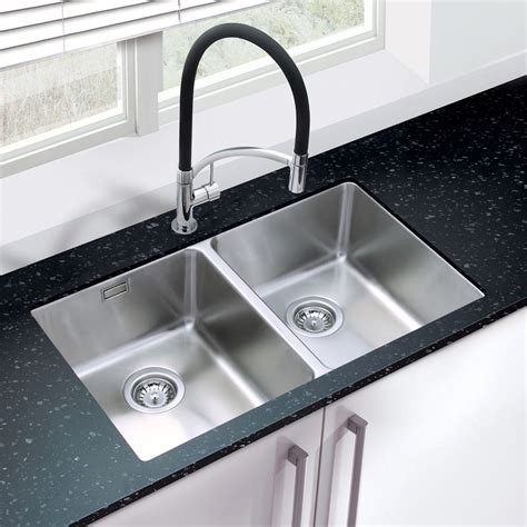 double basin kitchen sink