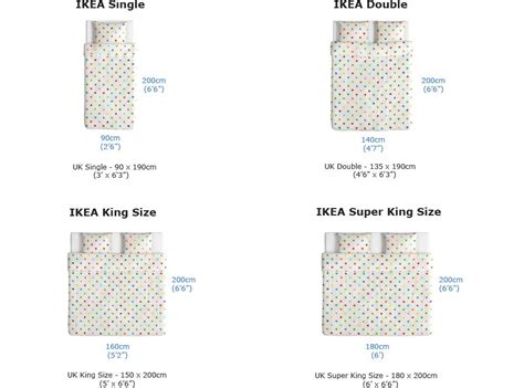 Double Bed Cover Size Ikea