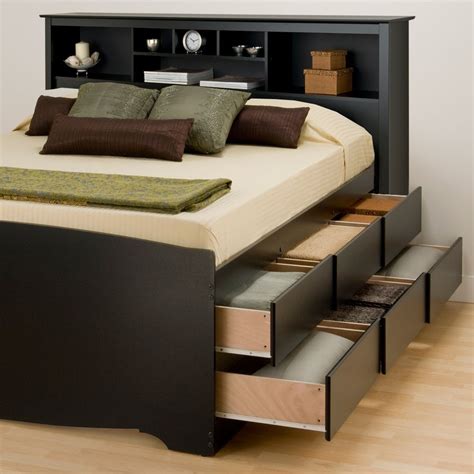 Double Bed Storage Ideas