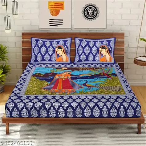 Double Bedsheet On Meesho