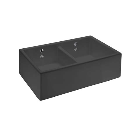 double black belfast sink