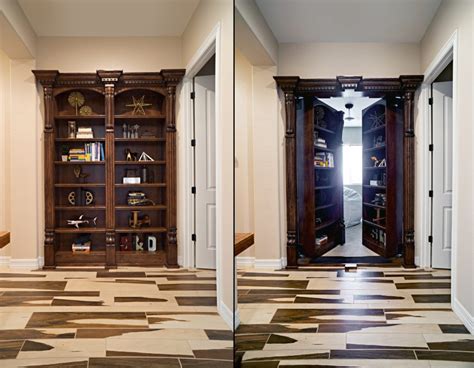 Double Bookcase Hidden Door