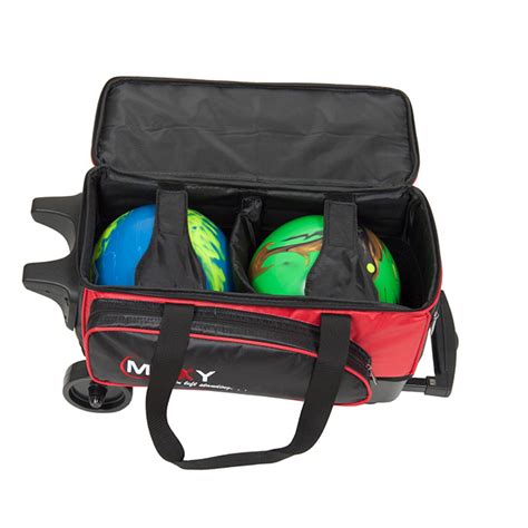 double bowling ball bags with wheels
