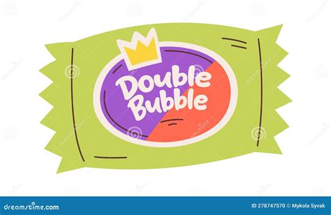 Double Bubble Gum Logo