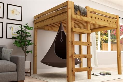 Double Bunk Bed With Den Underneath