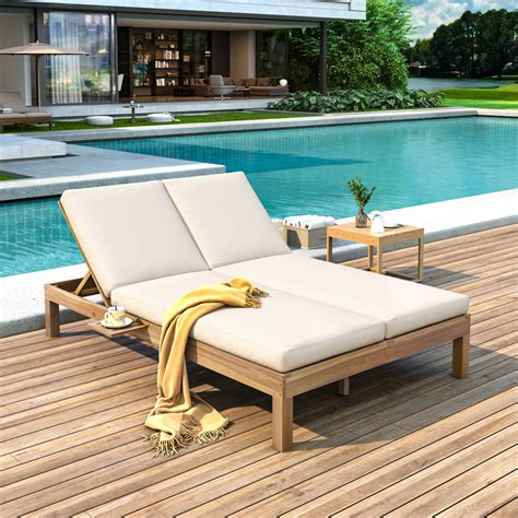 Double Chaise Lounge Daybed