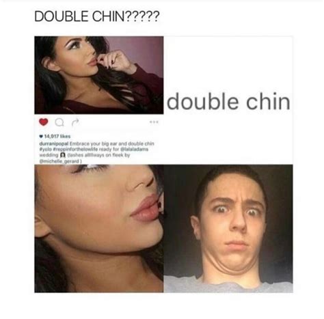Double Chin Captions for Instagram