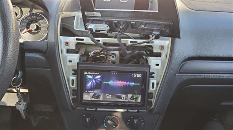 double din radio install