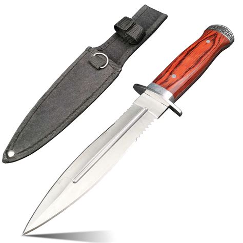 double edge hunting knife
