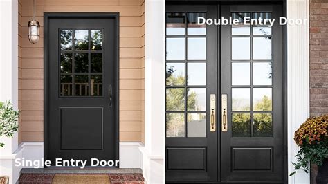 Double Entry Door Or Single