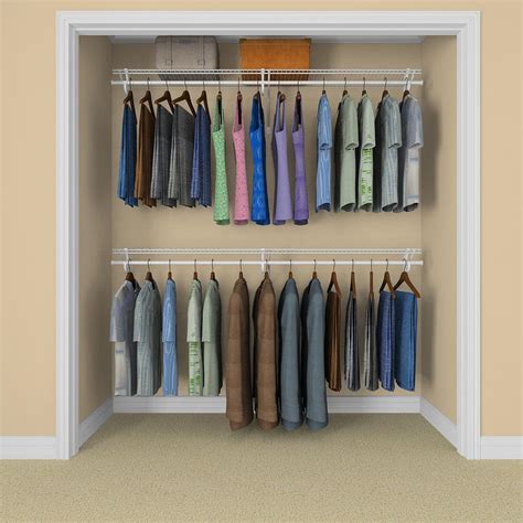 Double Hanging Rod Closet