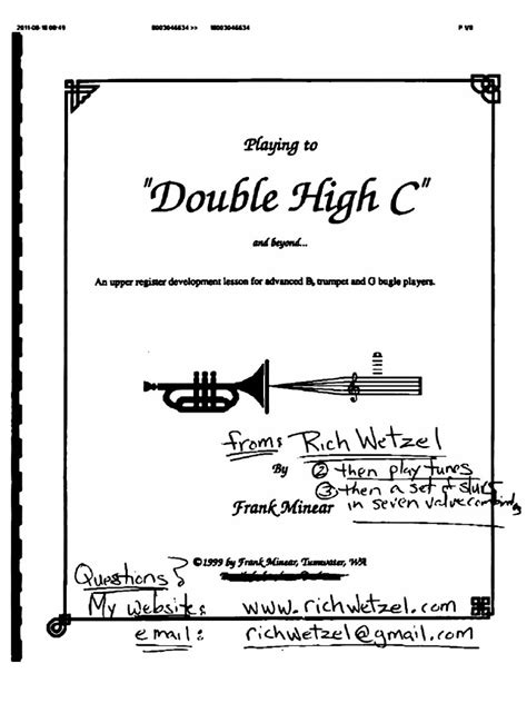 Double High C Clarinet