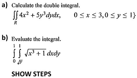 double integration calculator with limits