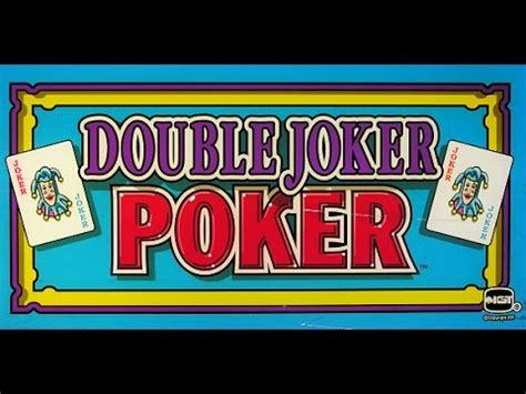 double joker poker machine