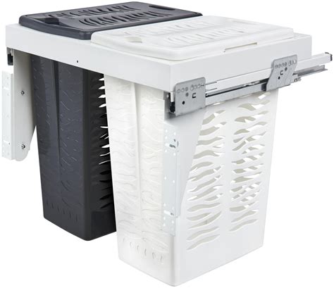 Double Laundry Hamper Pull Out