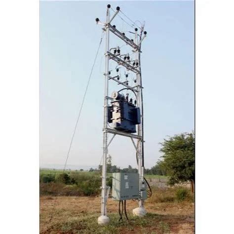 double pole structure transformer