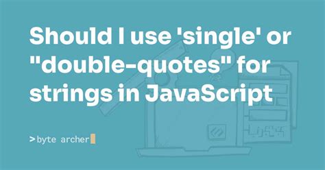 double quotes in javascript string