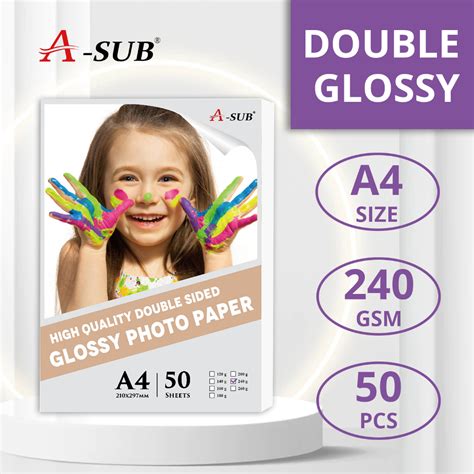 Double Sided Glossy Paper