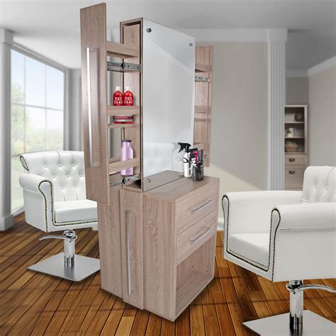 double sided hair styling stations