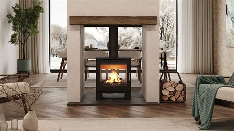 Double Sided Log Burner