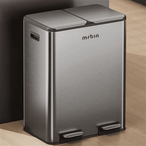 Double Sided Trash Can