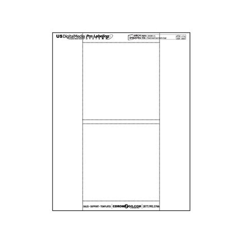 Double Spline Cd Printable Inserts