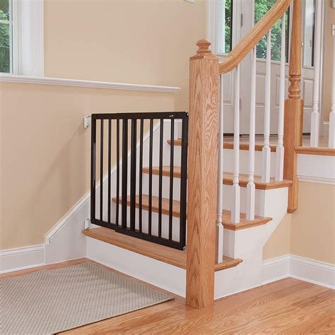 double stairway baby gate