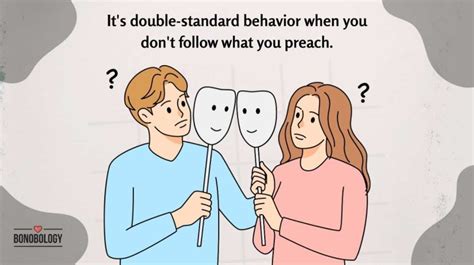 double standards in relationships examples
