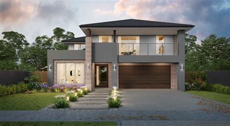 Double Storey House Front Designs and Pictures