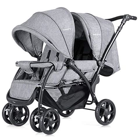 Double Stroller Adjustable Handle