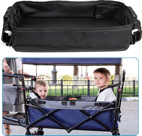 double stroller with tray