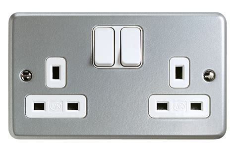 Double Switch Socket Outlet