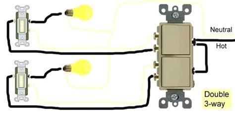 double toggle light switch wiring