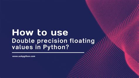 double values in list python