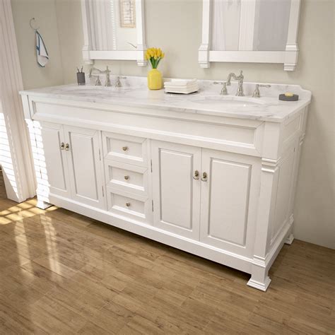Double Vanity 72 White