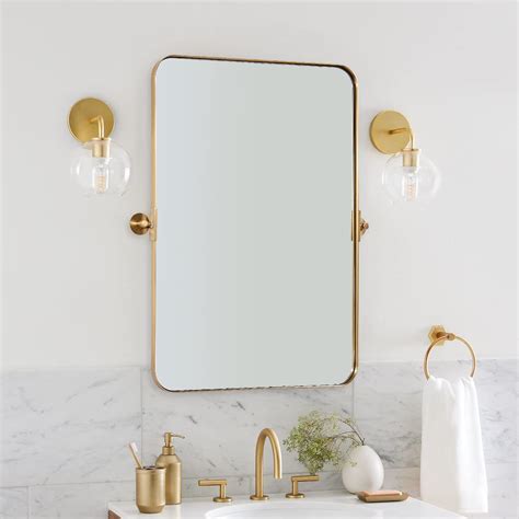 Double Vanity Pivot Mirror