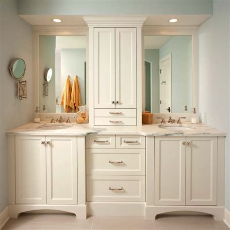 Double Vanity Sink Base
