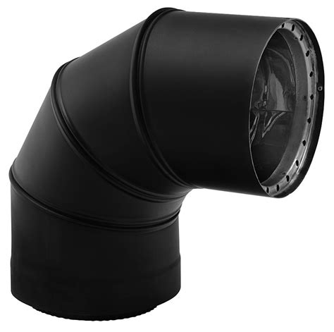 Double Wall Elbow Stove Pipe