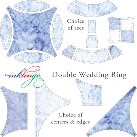 Double Wedding Ring Pattern Printable