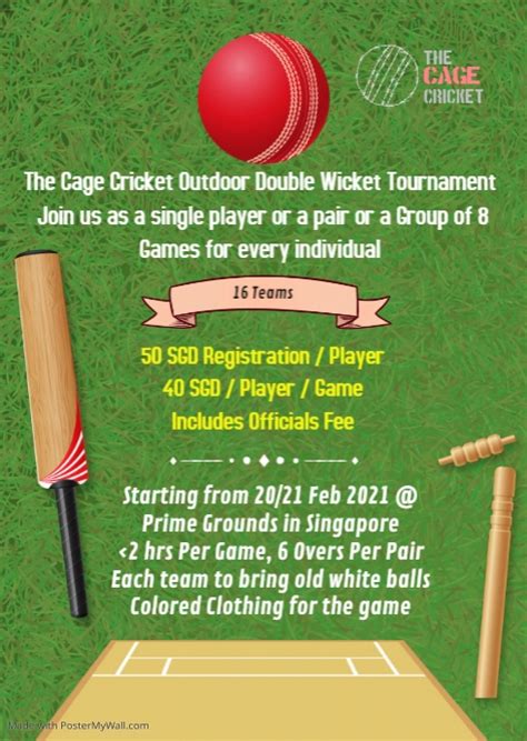 Double Wicket Cricket Rules