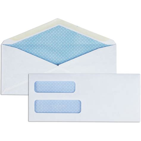 double window envelopes 9