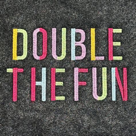 double with the him fun